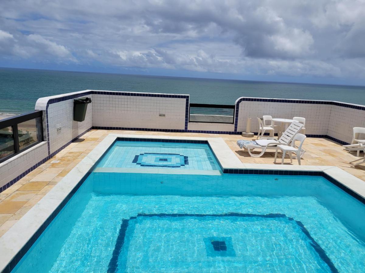 Apartamento 150M Praia, Vista P Mar, E Piscina Na Cobertura Ресифи Экстерьер фото